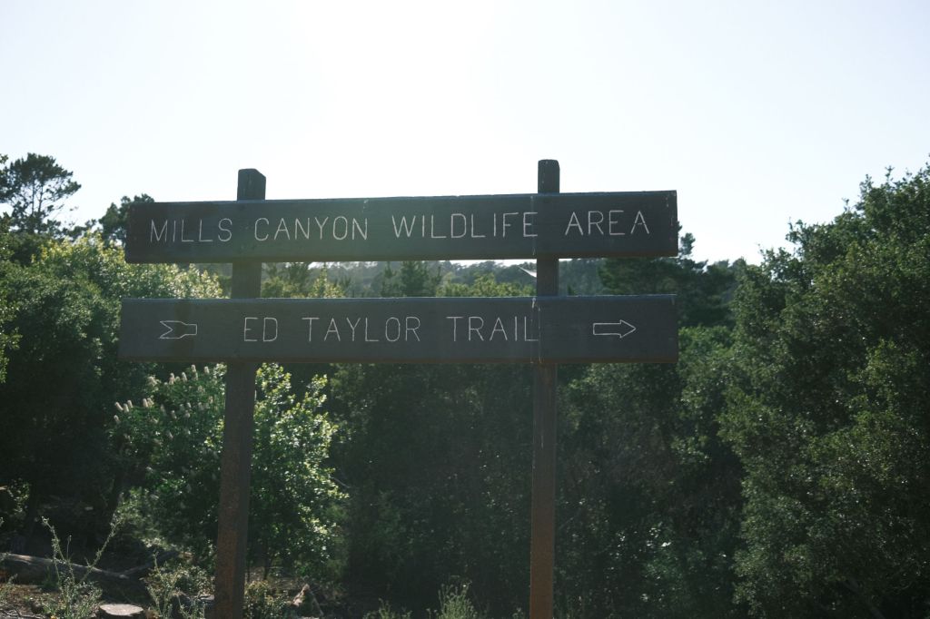 Trail sign